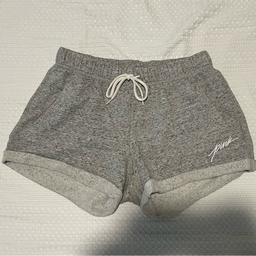PINK Victoria’s Secret Heather Gray Sweatshorts